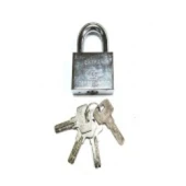 Trı-Cırcle Padlock 60 Mm Krom Kaplama Asma Kilit - 3