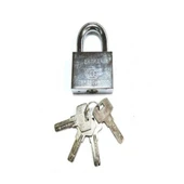 Trı-Cırcle Padlock 60 Mm Krom Kaplama Asma Kilit - 1