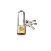 Sarı Asma Kilit 30 Mm Uzun Pirinç Trı-cırcle - 1