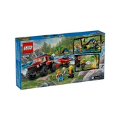 60412 Lego City 4x4 Kurtarma Botlu İtfaiye Kamyonu 301 parça +5 yaş - 5
