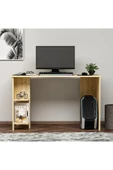 İNARCH DİZAYN Alya Çalışma Masası Safir Meşe - 1