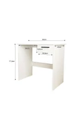 İNARCH DİZAYN Güney Çalışma Masası Beyaz - 6