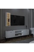 İNARCH DİZAYN Bien Işıklı Tv Ünitesi Beyaz thumbnail 6