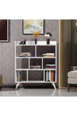İNARCH DİZAYN Florida Kitaplık Beyaz - 3