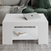 İNARCH DİZAYN Lina Orta Sehpa – Modern Minimal Tasarım Beyaz - 2