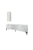İNARCH DİZAYN Bien Işıklı Tv Ünitesi Beyaz thumbnail 7