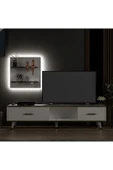 İNARCH DİZAYN Aren Işıklı Tv Ünitesi Beyaz thumbnail 5