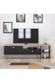 İNARCH DİZAYN Parion Tv Ünitesi Siyah/Çırağan thumbnail 1