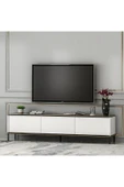 İNARCH DİZAYN İmaj Tv Ünitesi Beyaz (Mermer Desen) thumbnail 3