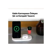 Ttec 2KS26 AirCharger Quattro M MagSafe Uyumlu 4in1 Kablosuz Şarj Aleti thumbnail 7