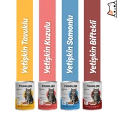 Foodline Biftekli Yetişkin Kedi Konservesi 400 Gr thumbnail 3