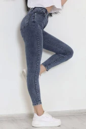 Süper Likra Kot Pantolon Mavi1 - 5