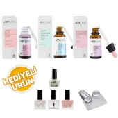 Joy Line Serum 3 Lü Set+Kalyon Güçlendirici+French Set(200+202+202)+Stamper - 1