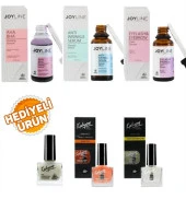 Joy Line Serum 3 Lü Set+Kalyon Sertleştirici,Bakım Yağı,Et Temizleyici - 1