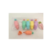 Periboia Havuç Tasarımlı Fosforlu Kalem Seti - 1