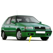 Skoda Felicia 1998-2001 Ön Tampon Sağ Sis Farı Çerçevesi 6U0807432B - 1