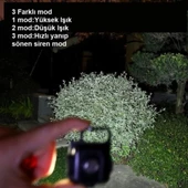 Periboia  30 Ledli  Mıknatıslı Mini Anahtarlık Flash Kamp Lambası - 5