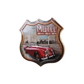 Periboia El Yapımı Metal Levha - 2