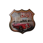 Periboia El Yapımı Metal Levha - 1