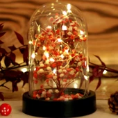 Periboia Led Işıklı Mini Ağaç Fanus Teraryum - 3