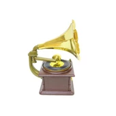 Periboia Kurmalı Gramofon Müzik Kutusu - 3