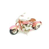 Periboia El Yapımı Pembe Motosiklet - 2