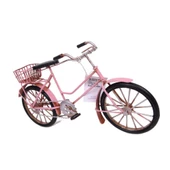 Periboia El Yapımı Pembe Bisiklet Maketi - 3