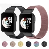 Xiaomi Redmi Watch 2 Lite Kordon Kasalı Milano Loop Metal Kordon - 1