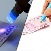 Periboia Işıklı Sahte Para Kontrol Kalemi - 1