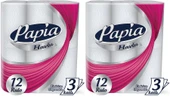 Papia kağıt Havlu 24 Lü Set (3 Katlı) (2PK*12) - 1