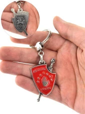 Abhaz Bayrak ve Kama Anahtarlık - 2