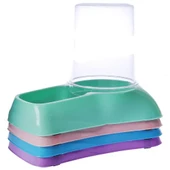 Periboia Mikopet Hazneli Su ve Mama Kabı 3 Litre - 1