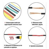 Periboia Kablo Koruyucu Makaron Seti 164 Parça - 4