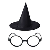 Periboia Harry Potter Şapkası ve Gözlüğü Siyah Renk - 1
