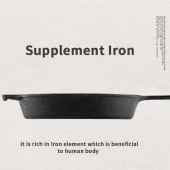 Naturehike Ultra Light Demir Döküm Tava 10 Inch - 10