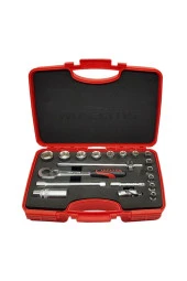 İzeltaş 3/8'' Altı Köşe Lokma Anahtar Takımı 19 Parça Mm - 1