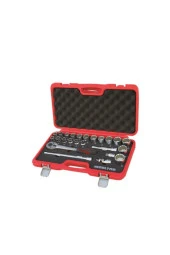 İzeltaş 1/2" Oniki Köşe 24'lü Lokma Anahtar Takımı U Kolsuz - 1