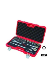 İzeltaş 1/2" Oniki Köşe 24'lü Lokma Anahtar Takımı U Kolsuz - 2