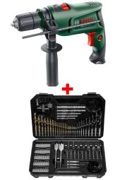 Darbeli Matkap Easyimpact 600 + 103 Parça Matkap Ucu Vidalama Ucu Lokma Ucu Seti - 1