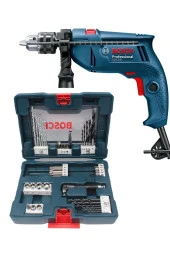 Bosch Profesyonel Seri Darbeli Matkap + 41 Parça X-Line Delme Vidalama Matkap Ucu Lokma Seti thumbnail 1