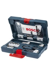 Bosch Profesyonel Seri Darbeli Matkap + 41 Parça X-Line Delme Vidalama Matkap Ucu Lokma Seti thumbnail 5