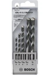 Bosch Gsb 550 Professional Darbeli Matkap 5 Parça Matkap Ucu Seti - 06011a1024 thumbnail 4