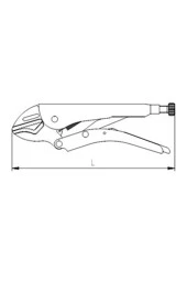 İzeltaş 250mm Universal Ayarlı Pense - 2