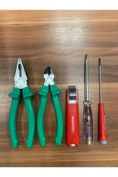Elta 5 Parça Usta Seti 180 Mm Elta Pense 160 Mm Elta Yan Keski Set - 1