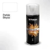 Polisan Akrilik Sprey Boya Parlak Beyaz 400 ml - 1