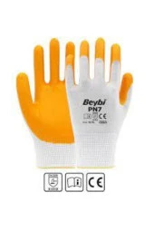 Beybi Pn5 12 Çift Toptan Fiyatına 10 Beden Işçi Inşaat Ve Bahçe Eldiveni thumbnail 2