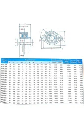 Yataklı Rulman 25 mm thumbnail 2
