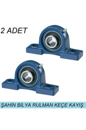 Ucp 207 Yataklı Rulman P207 Bilyalı Yatak 35mm Iç Ölçü (2.li Paket) - 3