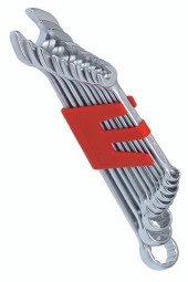 İzeltaş 8'li Kombine Anahtar Takımı Kısa Boy 6-19mm - 1