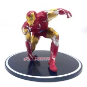Marvel Avangers Demir Adam Iron Man Standlı Eklemli Koleksiyon Aksiyon Figür - 1